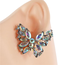 I Have Butterflies Earrings - Silver Iridescent