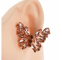 I Have Butterflies Earrings - Rose Gold