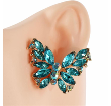I Have Butterflies Earrings - Aqua