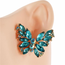 I Have Butterflies Earrings - Aqua