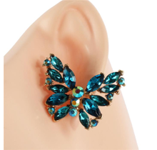 I Have Butterflies Earrings - Teal
