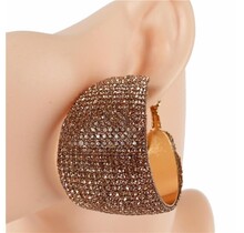 Act Brand New Hoops - Rose Gold