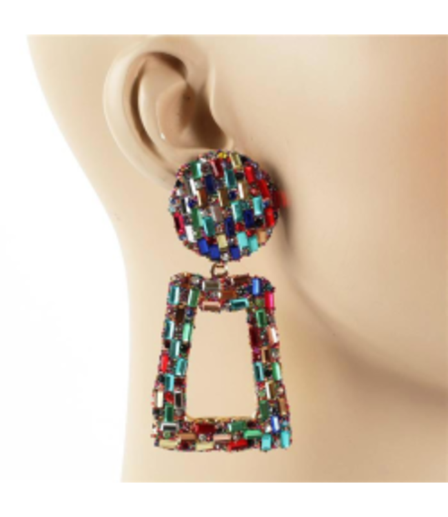 Bigger Is Better Earrings - Multi