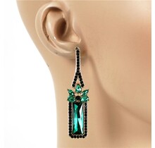 Perfectly Polished Earrings - Green