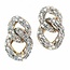 Stay Connected Earrings - Gold Iridescent