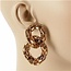 Stay Connected Earrings - Topaz