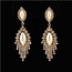She's Elegant Pearl Earrings - Gold