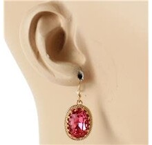 Come Closer Earrings - Pink