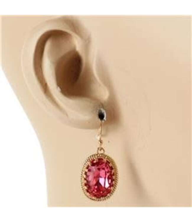 Come Closer Earrings - Pink