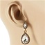 Keep It Simple Jewel Earrings - Gold
