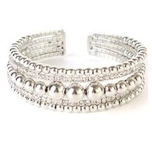 Caught In The Middle Bracelet - Silver