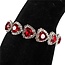 Chained To Your Love Bracelet - Red