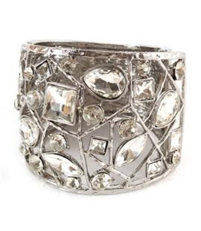 Big Bang Cuff Bracelet - Silver