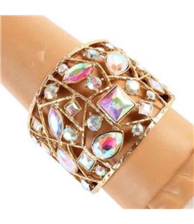 Big Bang Cuff Bracelet - Gold Iridescent