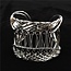 Wired Shut Cuff Bracelet - Silver
