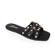Island Tropics Sandals - Black