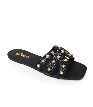 Island Tropics Sandals - Black