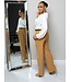 Just For The Moment Belted Pants -  Camel