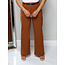 Just For The Moment Belted Pants - Brown
