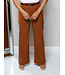 Just For The Moment Belted Pants - Brown