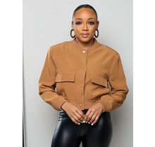 Too Cool For You Jacket - Camel