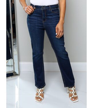 On The Run Straight Jeans - Dark Wash