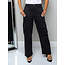 Street Sleek Cargo Pants - Black
