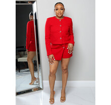 Living The Bel-Air Life Skort - Red