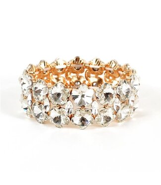 Clover Me Jewel Bracelet - Gold