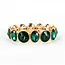 Over and Under Jewel Bracelet - Emerald