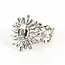 Wild Flower Jewel Bracelet - Silver