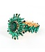 Blooming Beauty Jewel Bracelet - Emerald