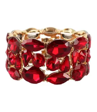 Made To Shine Bracelet - Red