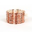 In Alignment Jewel Bracelet- Rose Gold