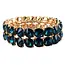 Double Trouble Jewel Bracelet - Teal