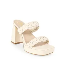 Most Necessary Block Heels - CREAM