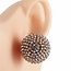 Dance Party Oversized Rhinestone Knobs - Gold Iridescent