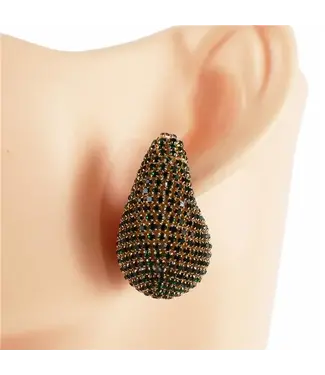 It's Party Time Earrings - Emerald