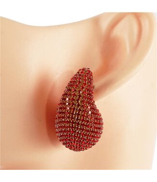 It's Party Time Earrings - Red