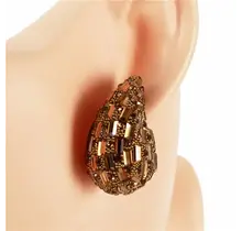 Party In Vegas Earrings - Topaz