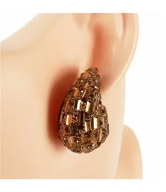 Party In Vegas Earrings - Topaz