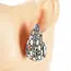 Party In Vegas Earrings - Silver Iridescent
