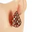 Party In Vegas Earrings - Rose Gold