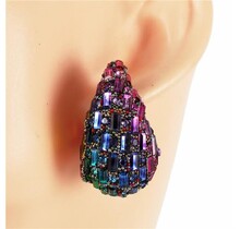 Party In Vegas Earrings - Rainbow
