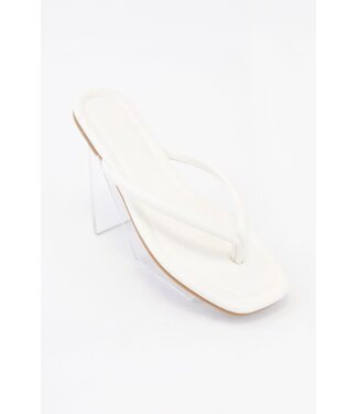 Back To Basics Sandals - White