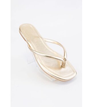 Back To Basics Sandals - Gold