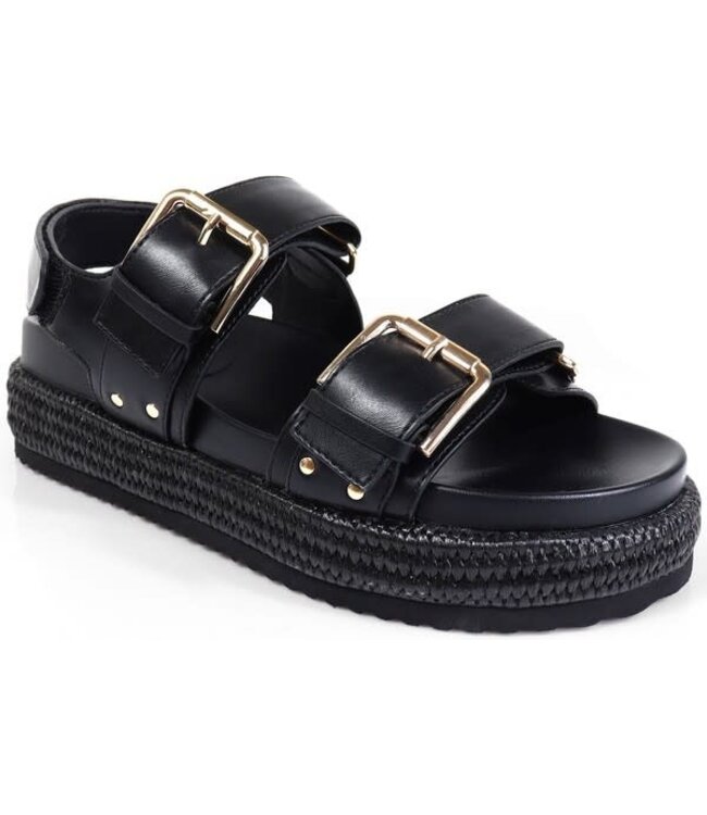 Casual Days Platform Sandals - Black
