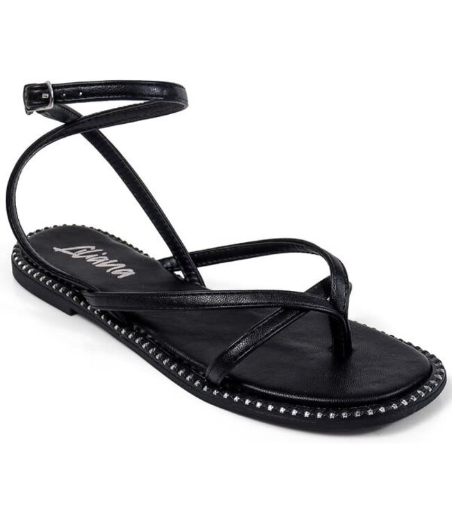 Wrap Me Tight Sandals - Black