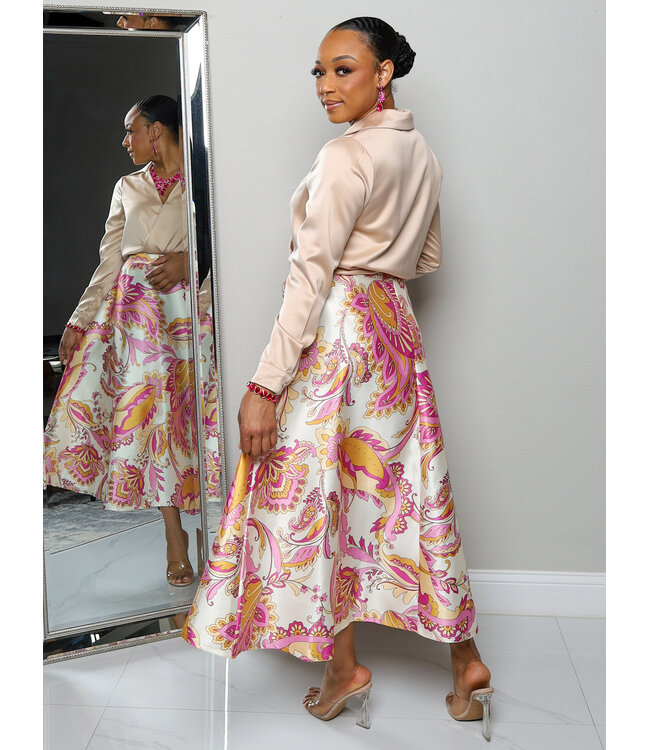 The Belle Midi Skirt