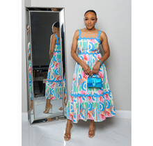Thinking Of Tropics Maxi Dress